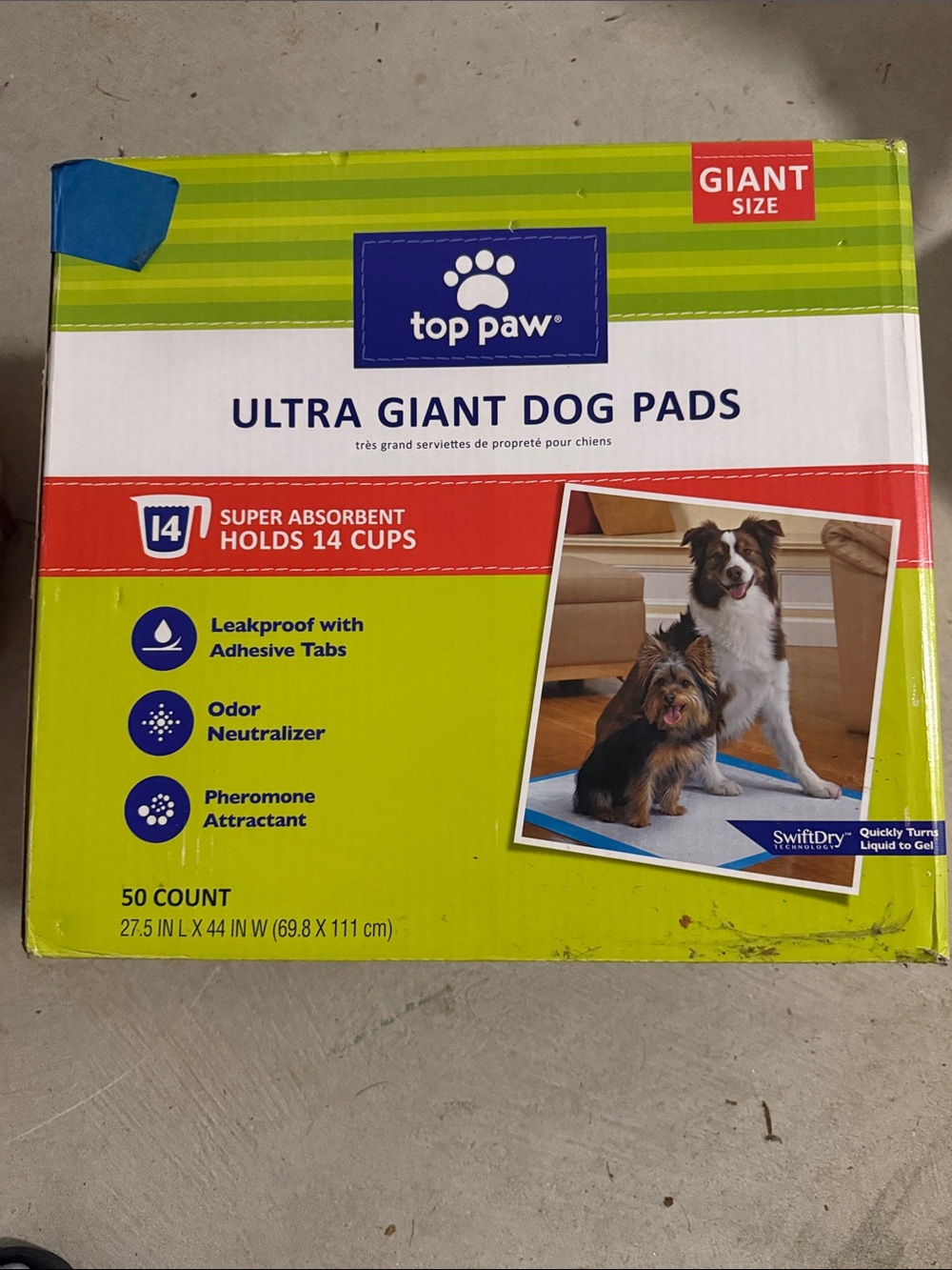 Top Paw Ultra Giant Dog Pads